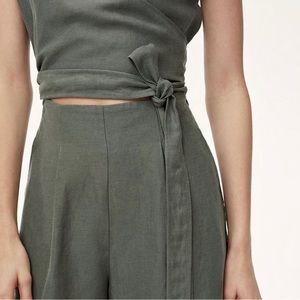 Wilfred BRAX Olive Green Jumpsuit